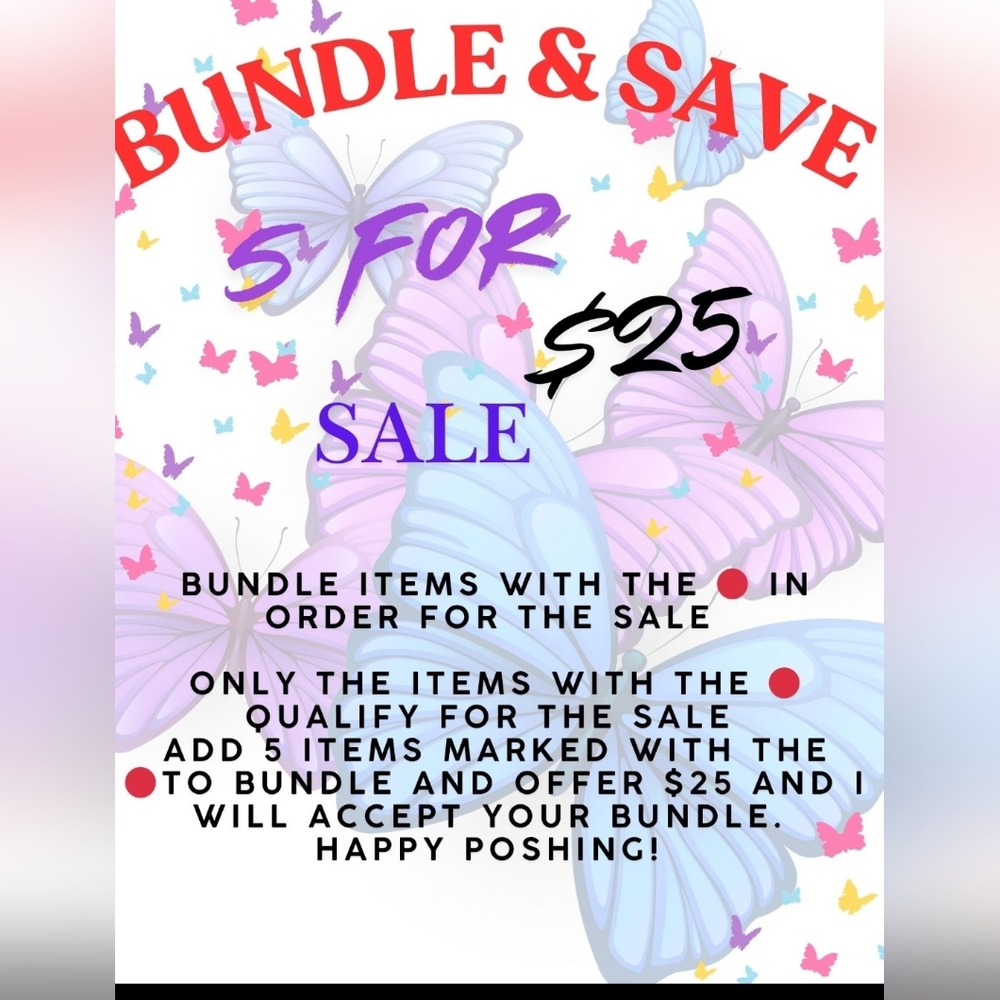 🔴5 For $25 🔴 SALE  ITEMS